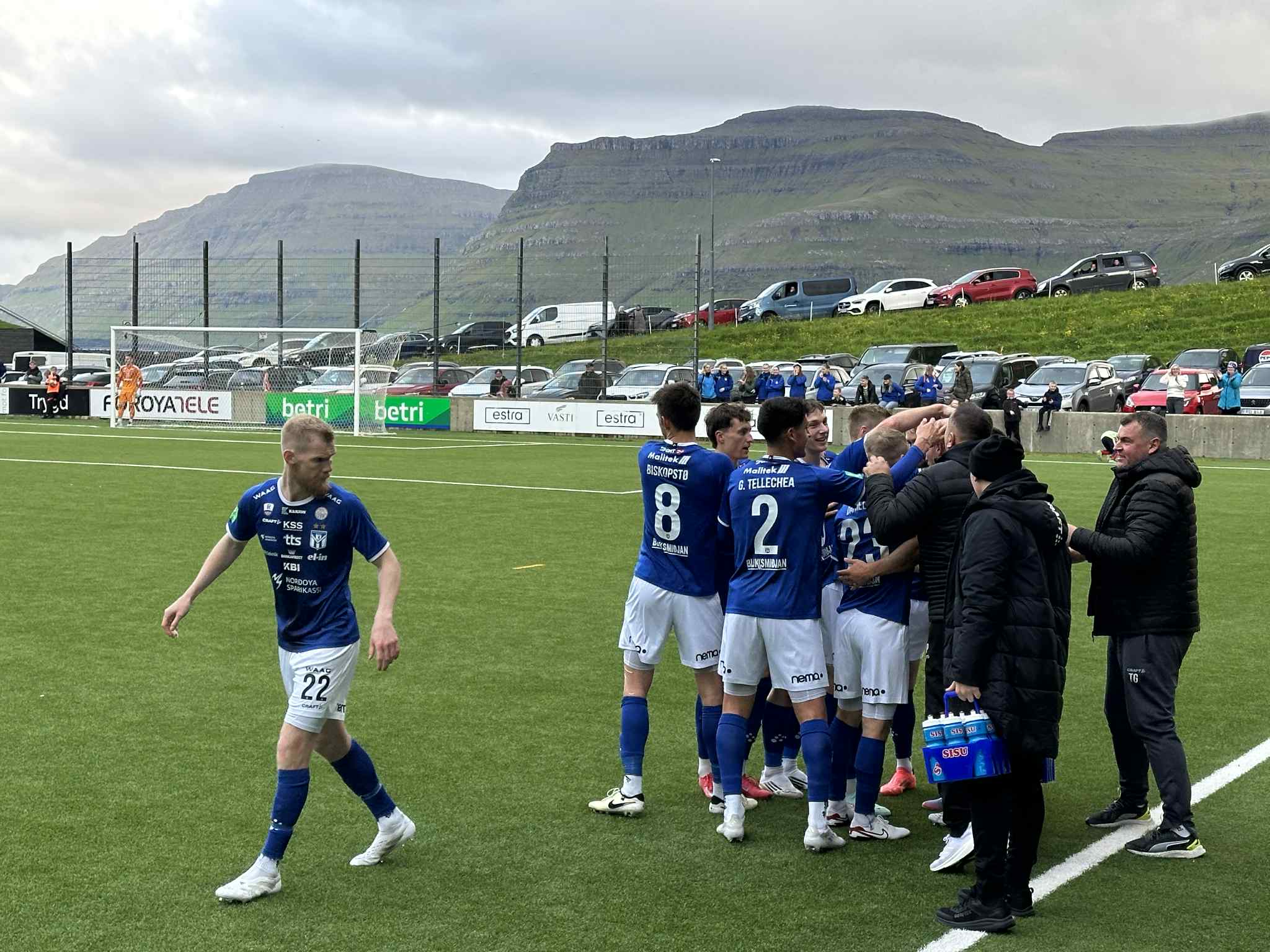 Oddaliðið vann á meistarunum
