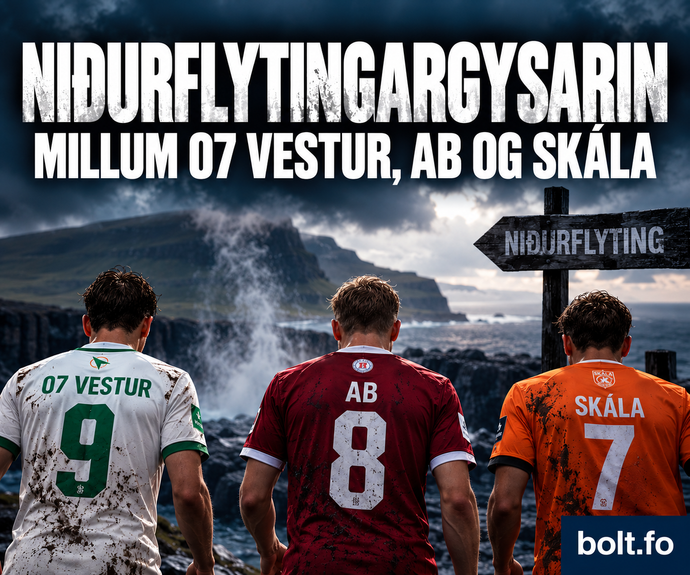 Niðurflytingargysarin: 07 Vestur, AB ella Skála