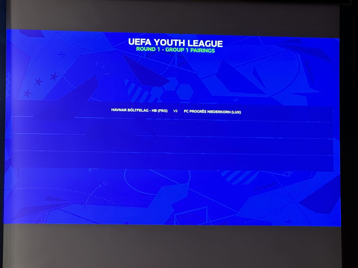 HB til Luksemborg í UEFA Youth League