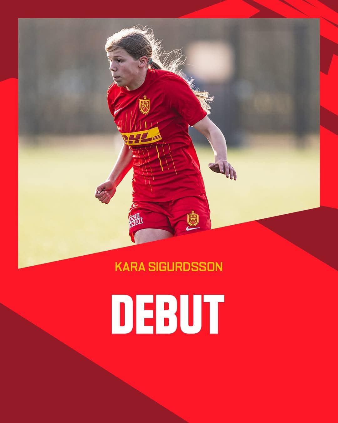 15 ára gamla Kára Sigurðsson fingið fyrstu minuttirnar í FC Nordsjælland
