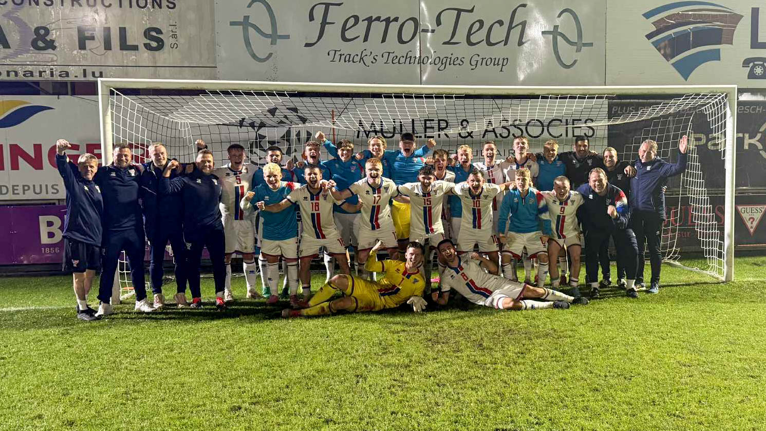 Føroyar hava fult stigatal eftir trý umfør