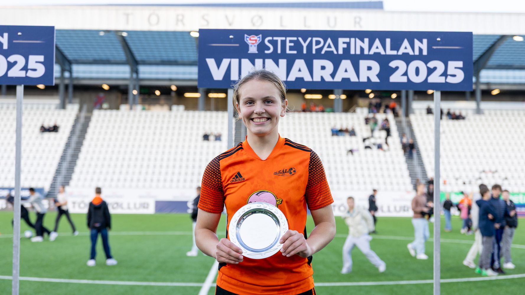 Sara Benjaminsen hevur skorað 93 mál í ár