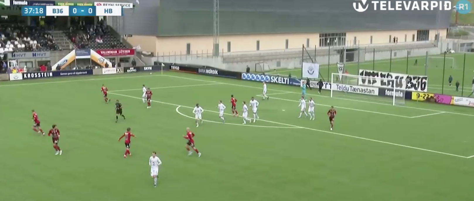 HB hevur ikki tapt í 11 dystum móti B36