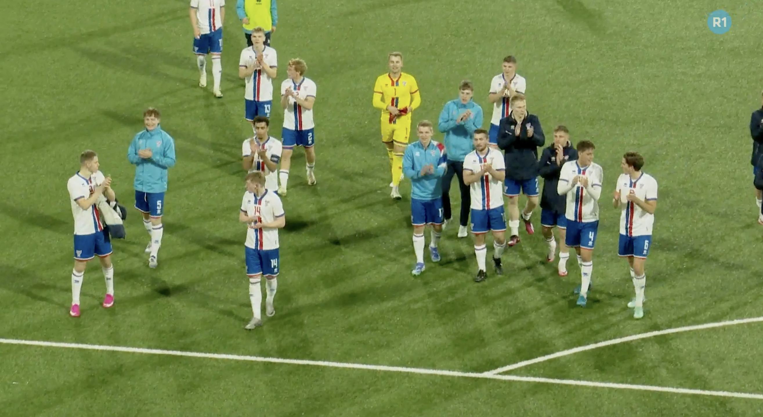 U21-landsliðið fekk góðan enda á góða undankapping