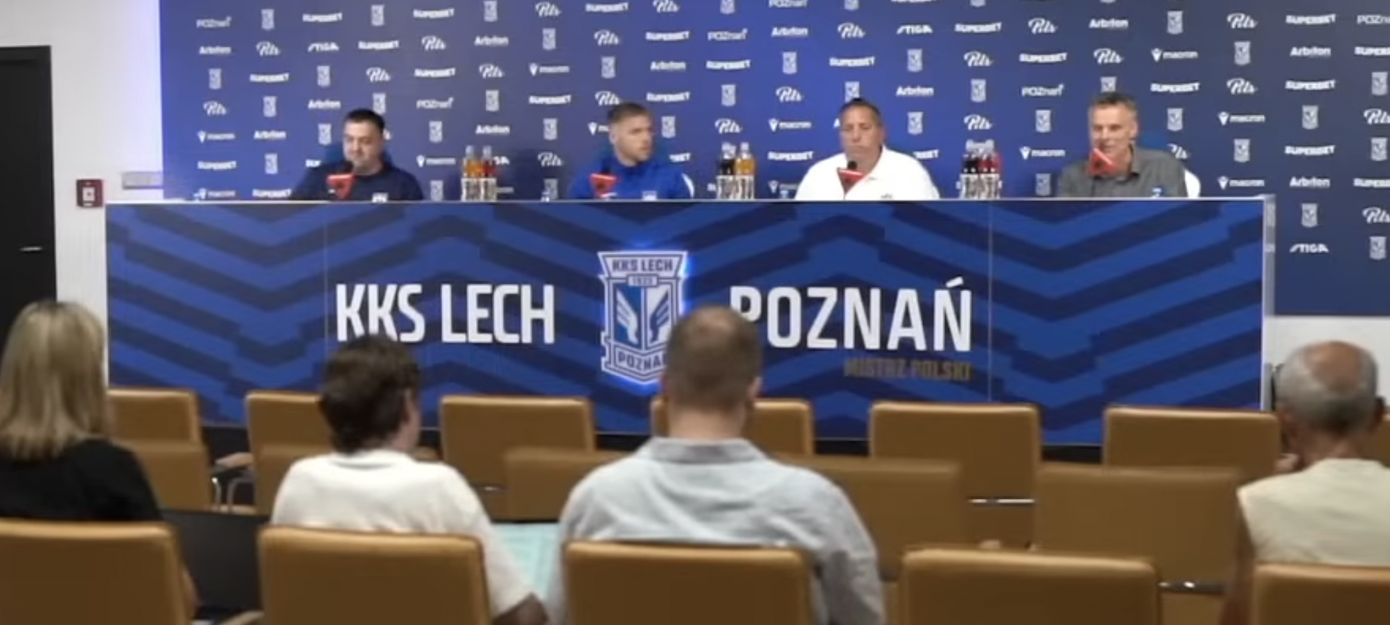 Video: Magnus Powell og Páll A. Klettskarð á tíðindafundi undan Lech Poznan-dystinum