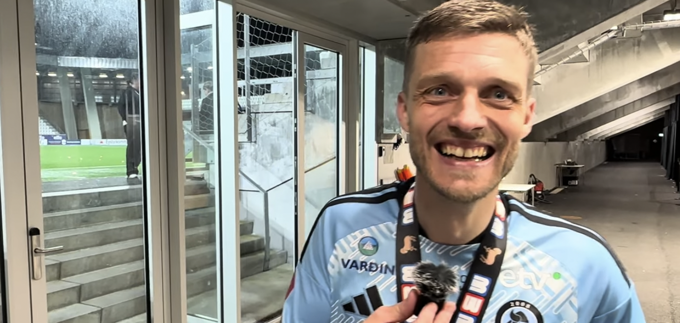 Video: Sølvi Vatnhamar eftir 10. løgmanssteypið/FM við Víkingi