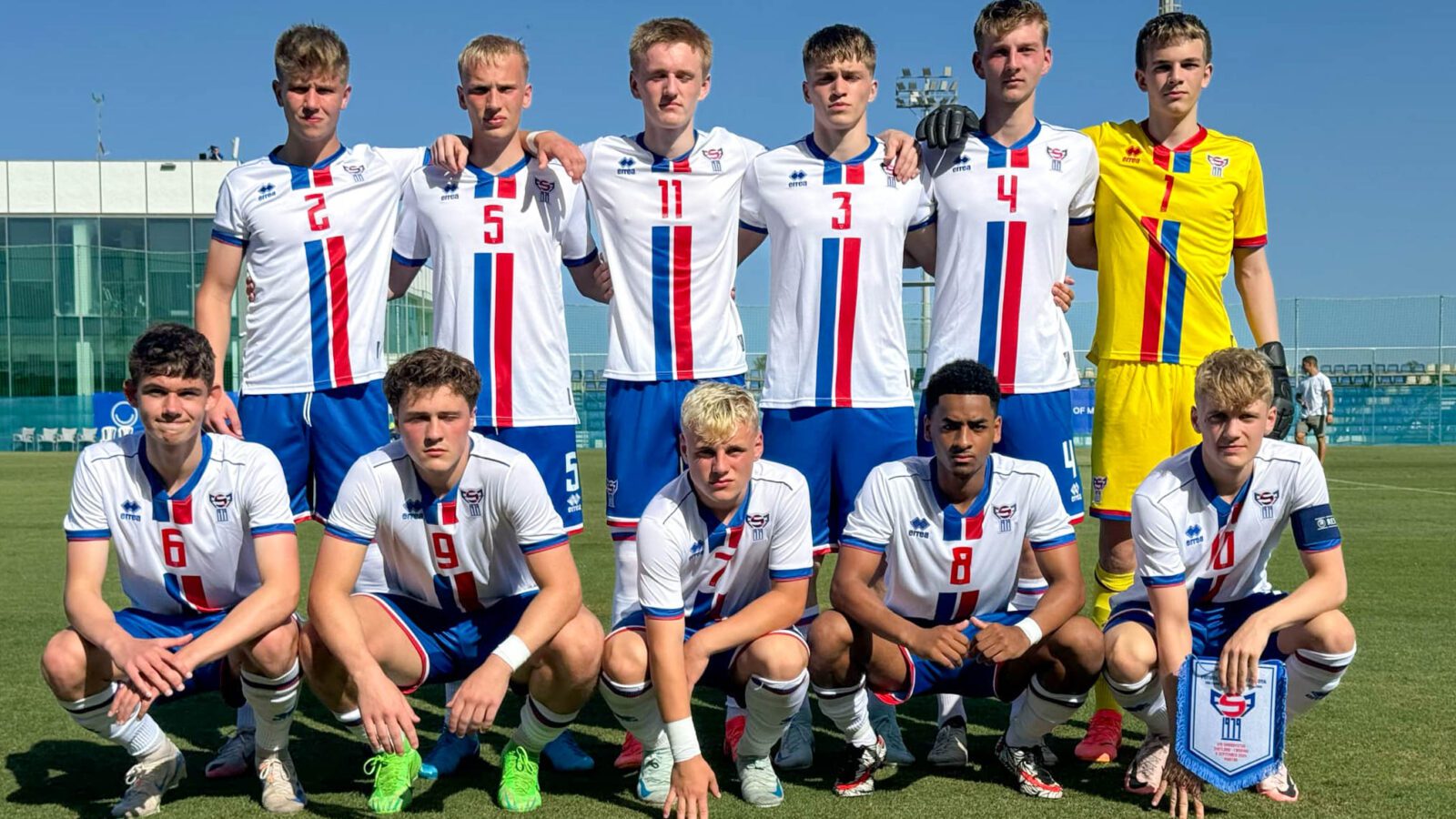 Víkingur hevur flestar leikarar á U19-landsliðnum til EM-undankappingina