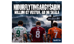 Niðurflytingargysarin: 07 Vestur, AB ella Skála
