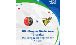 HB spælir søguligan dyst í UEFA Youth League