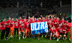 Hanus Sørensen og Celje eru steypavinnarar