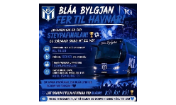 Bláa Bylgjan spennir seg út til finaluna um løgmanssteypið