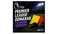 Premier League-dómarar skulu døma KÍ–Riga FC