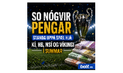So nógvir pengar standa uppá spæl hjá KÍ, HB, NSÍ og Víkingi