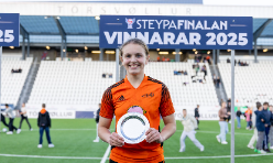 Sara Benjaminsen hevur skorað 93 mál í ár