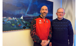 Aleksandar Jovevic vitjaði borgarstjóran