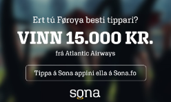 Sona tipparar hava NSÍ og EB/Streym sum favoritt í 26. umfari